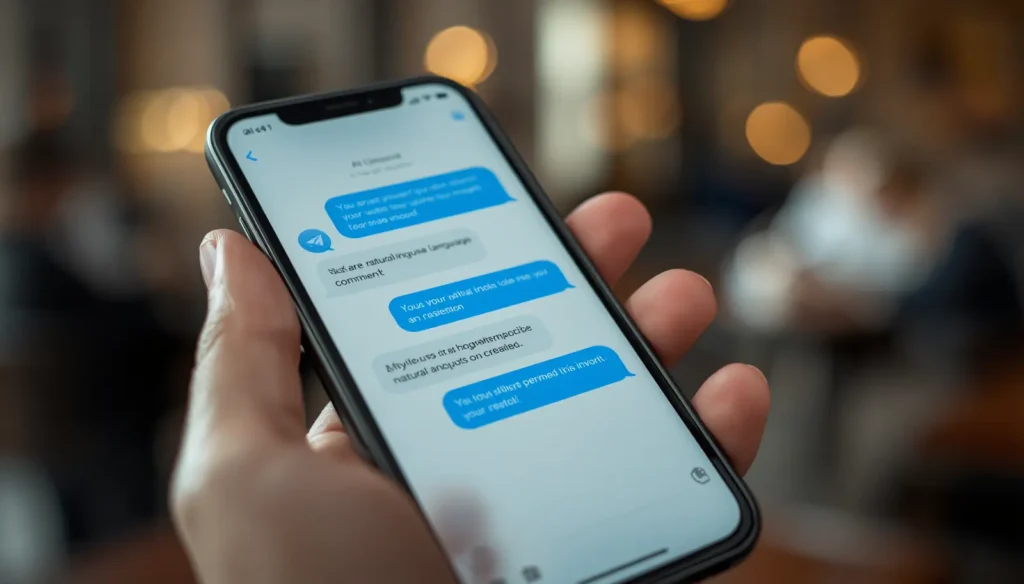 Assistant IA Telegram d'Omnily créant une facture par message